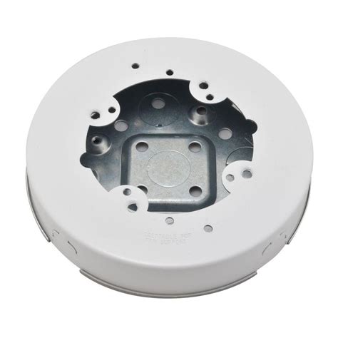 outlet cover for round junction box|shallow round electrical box.